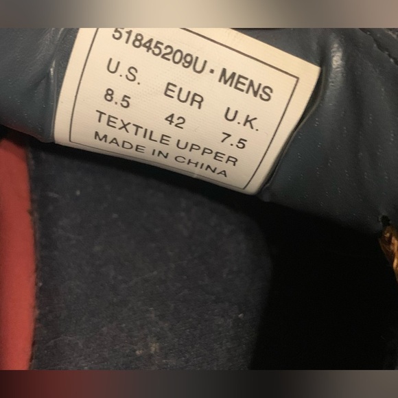 Levi’s Men’s Penny Loafers Comfy Boat Shoe Size 8.5 Denim Blue/Tan - Picture 4 of 5